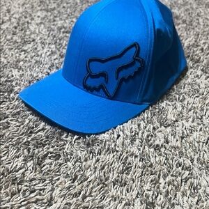 Blue Fox Racing hat with Fox Logo